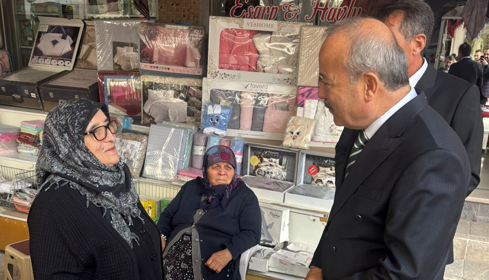 Taytak’tan ilçelere komşu buluşması MHP Afyonkarahisar Milletvekili Mehmet Taytak ve İl Başkanı Ahmet Kahveci,