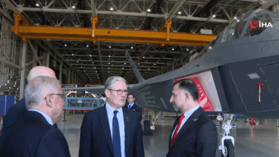 Milli Savunma Bakanı Yaşar Güler ve Birleşik Krallık Başbakanı Keir