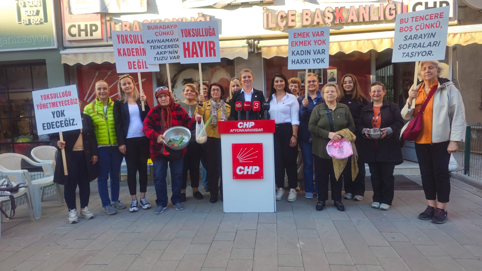 Cumhuriyet Halk Partisi (CHP) Kadın Kolları Genel Başkanlığı, 17 Ekim