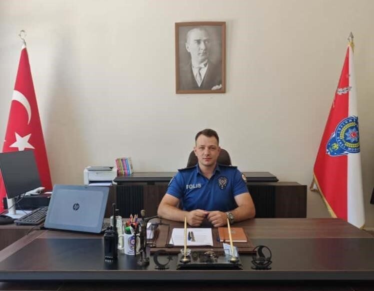 Yenipazar İlçe Emniyet Amiri Tamer Kurtul göreve başladı.