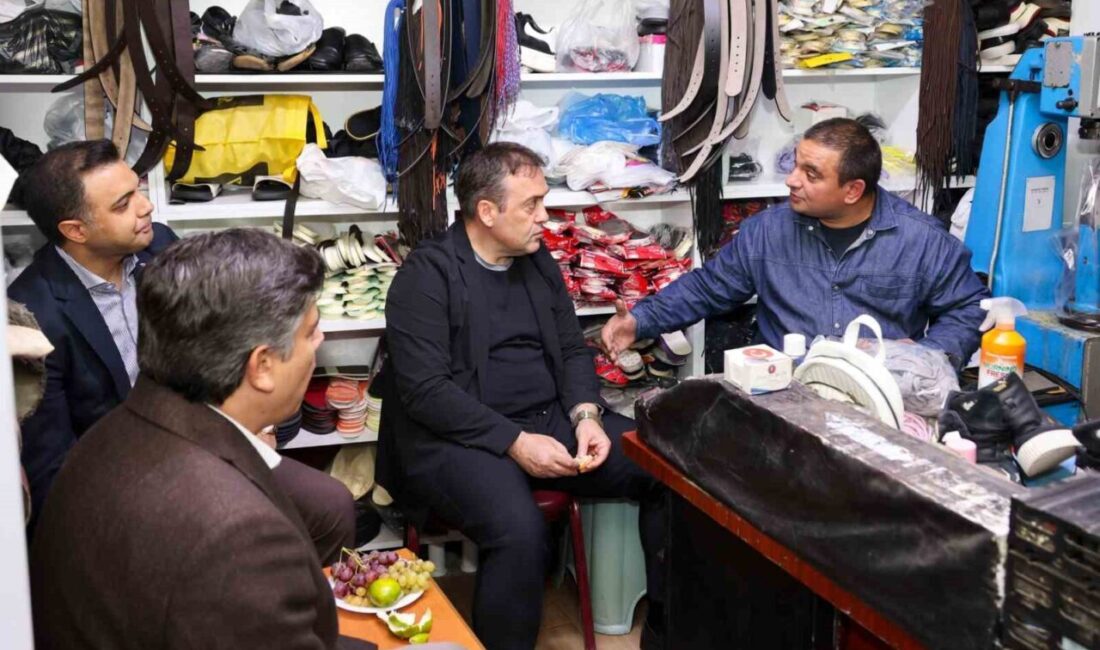 Bilecik Valisi Faik Oktay Sözer, Söğüt ilçesinde esnaf ziyareti gerçekleştirirken,