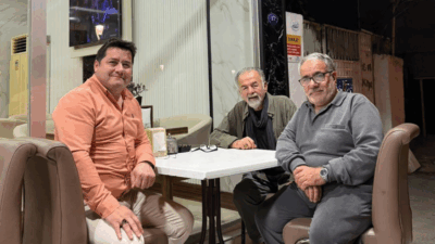 Bolvadin Belediye Başkanı Derviş Aynacı, İzmir Torbalı’da yaşayan hemşerileriyle bir