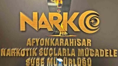 Afyonkarahisar İl Emniyet Müdürlüğü ekipleri, uyuşturucu satıcılarına yönelik gerçekleştirdiği operasyonda