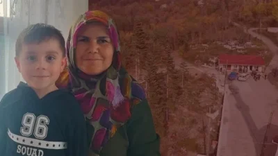 Kastamonu’nun Bozkurt ilçesinde yaşayan Huriye Helvacı (43) ve oğlu Osman