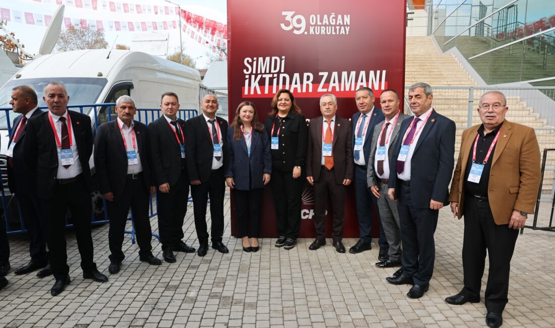 Cumhuriyet Halk Partisi’nin (CHP) 39. Olağan Kurultayı, ‘Şimdi iktidar zamanı’