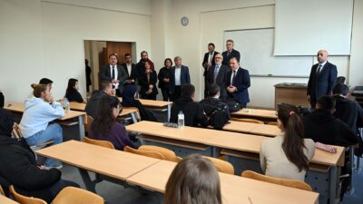 Şuhut Meslek Yüksekokulu’nu ziyaret eden Afyon Kocatepe Üniversitesi Rektörü Prof.