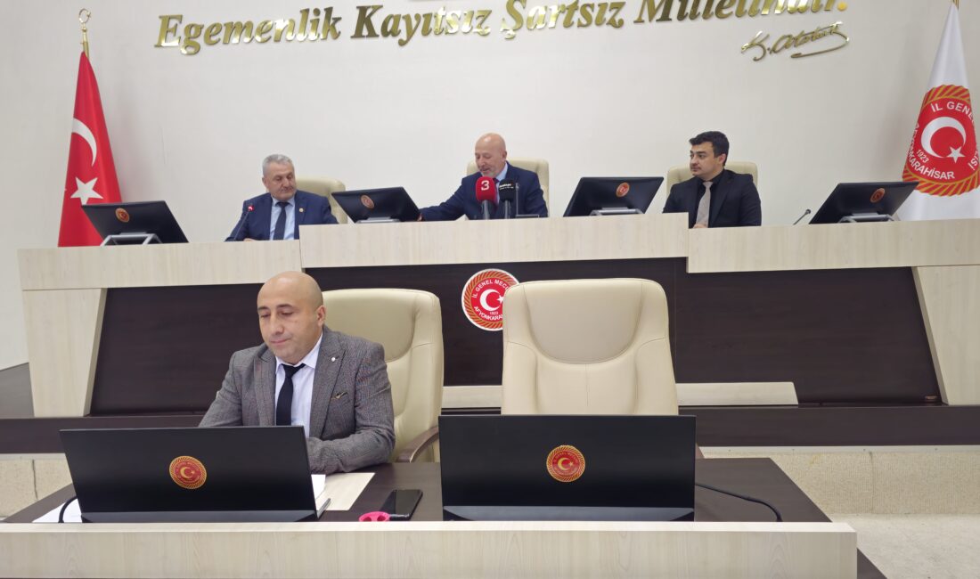 Afyonkarahisar İl Genel Meclisi Kasım ayı toplantıları devam ediyor. İGM