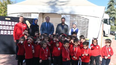 Çay Kaymakamı Hasan Hüsnü Türker, İlçe Milli Eğitim Müdürü M.