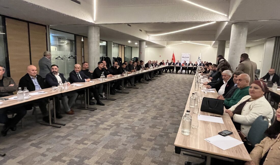 Müstakil Sanayici ve İşadamları Derneği (MÜSİAD) Belçika, Brüksel'de Emirdağ Organize