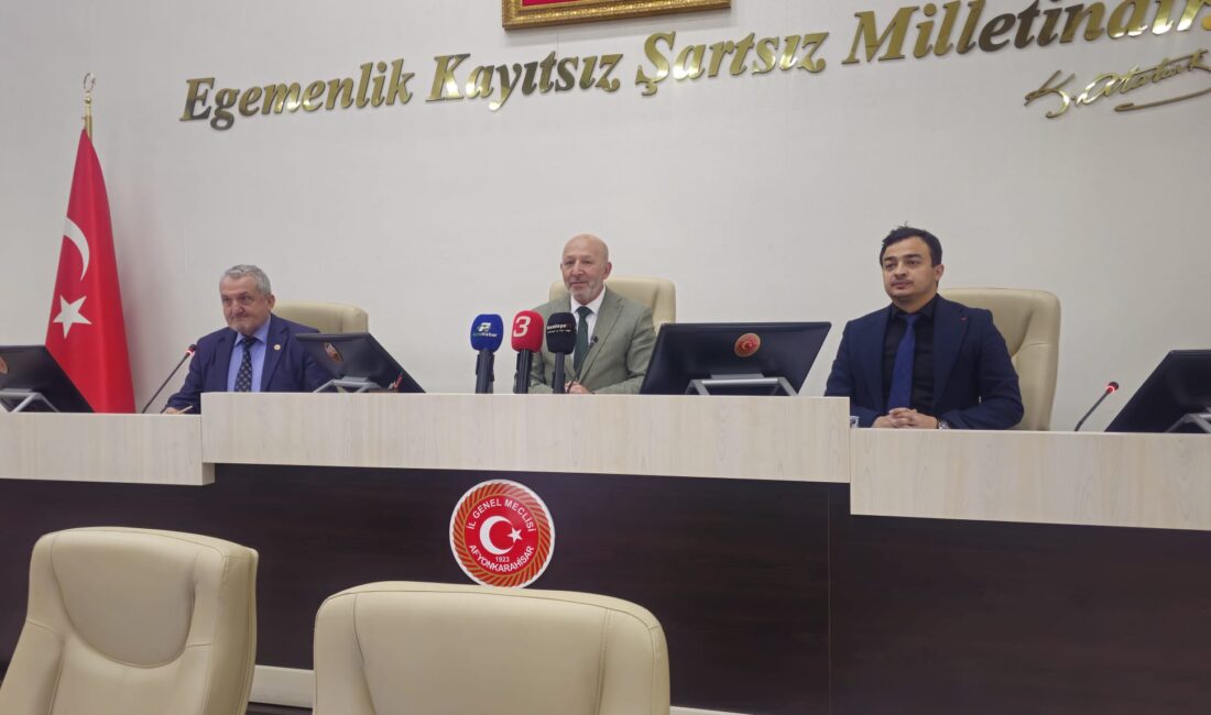 Afyonkarahisar İl Özel İdaresi için 3. ek bütçe talep edildi.