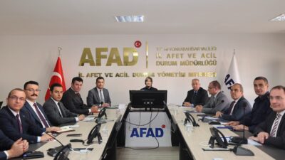 Afyonkarahisar Valisi Doç. Dr. Kübra Güran Yiğitbaşı başkanlığında, AFAD İl