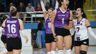 TVF Arabica Coffee House Kadınlar Voleybol 1. Ligi’nde mücadele eden