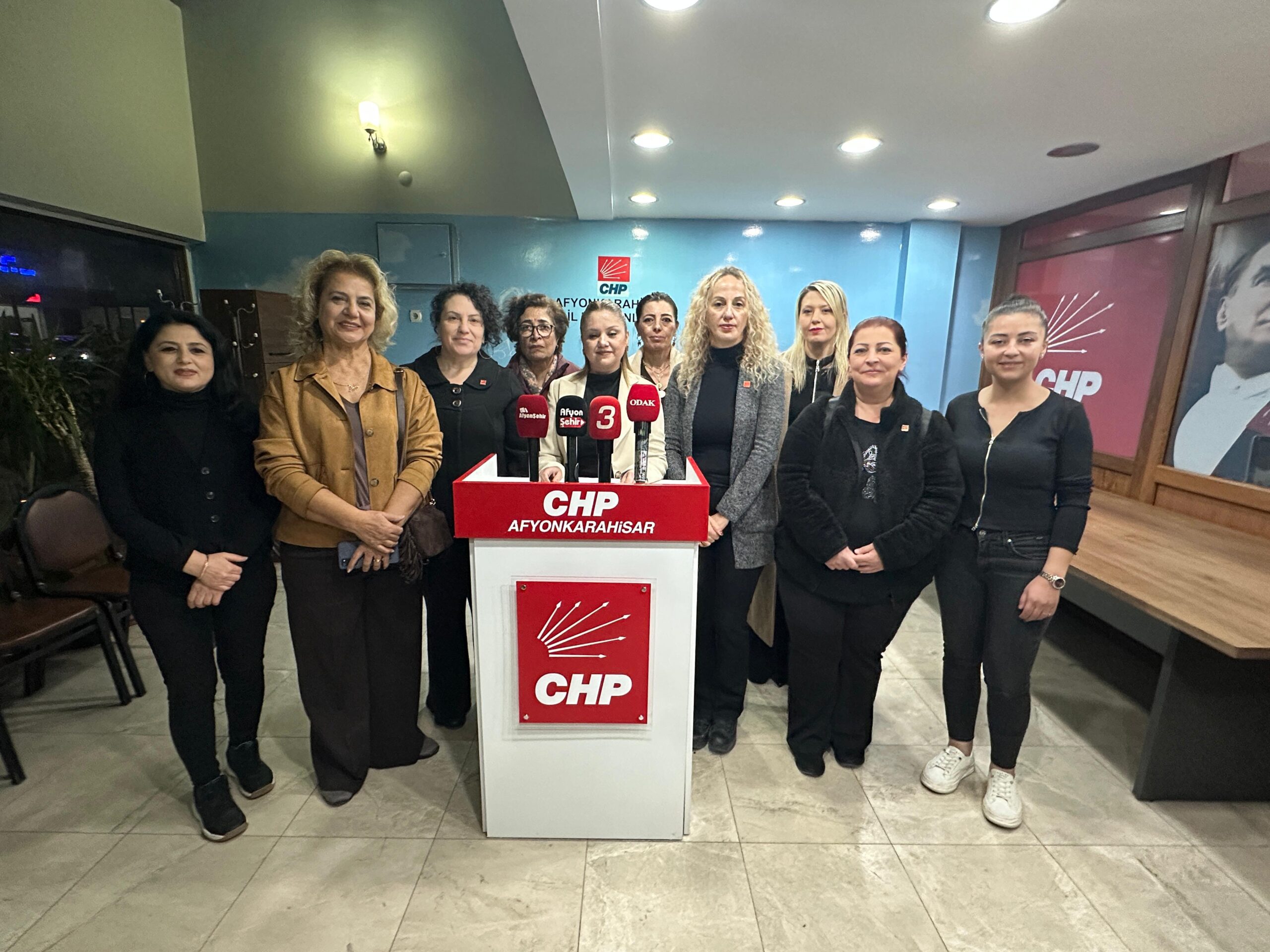 CHP Afyonkarahisar Kadın Kolları Başkanlığı, 25 Kasım Kadına Yönelik Şiddetle