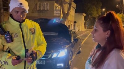 Denetim sırasında 0.29 promil alkollü çıkan aday sürücünün ehliyeti yasal