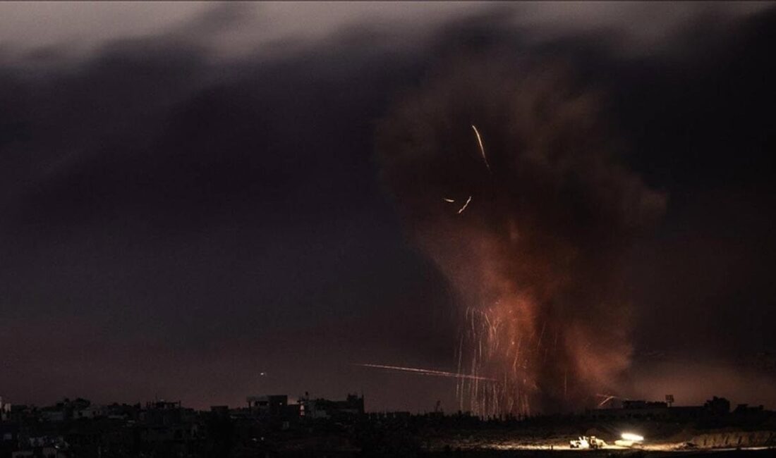 İsrail ordusunun Lübnan’ın güneyindeki Ayn el-Hilva Filistin Mülteci Kampı’na düzenlediği