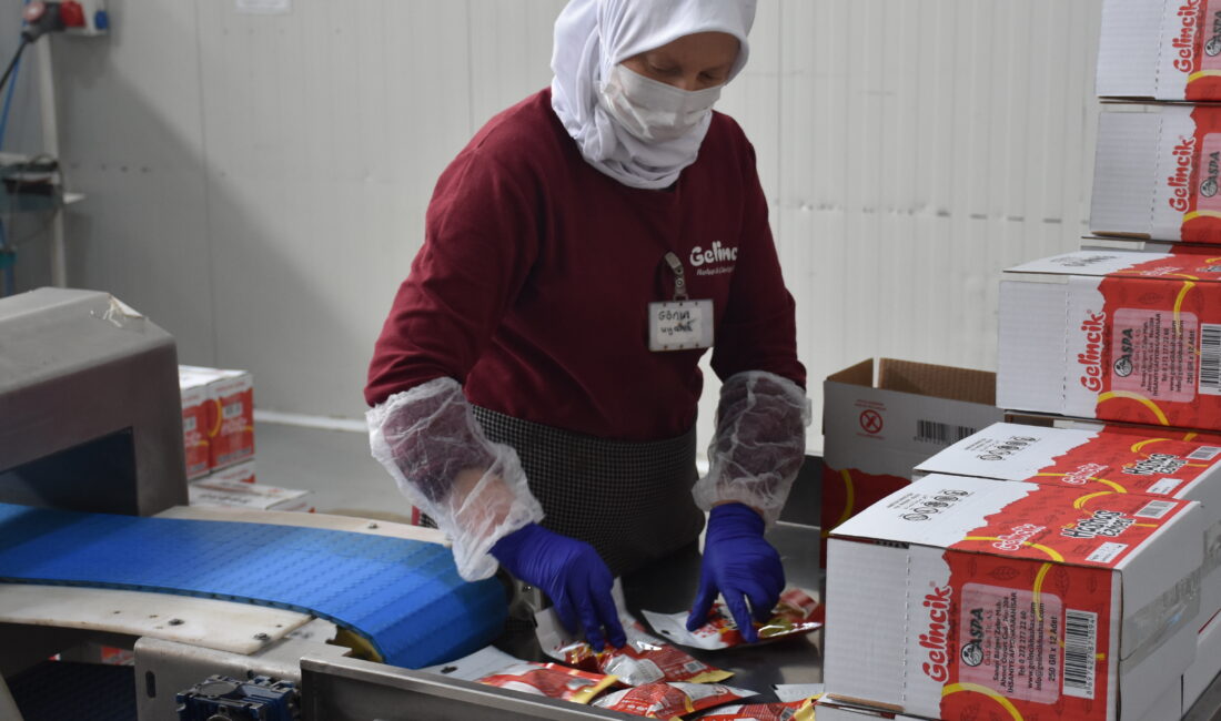 Afyonkarahisar'da Tarım ve Kırsal Kalkınmayı Destekleme Kurumunun (TKDK) desteğiyle üretim