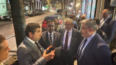 AK Parti Afyonkarahisar milletvekilleri İbrahim Yurdunuseven, Ali Özkaya ve Hasan