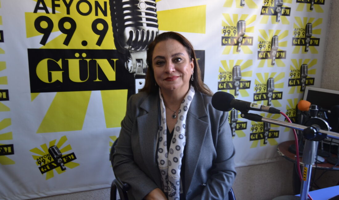 Afyonkarahisar Tabip Odası Başkanı Dr. Alev Türe, 25 Kasım Kadına