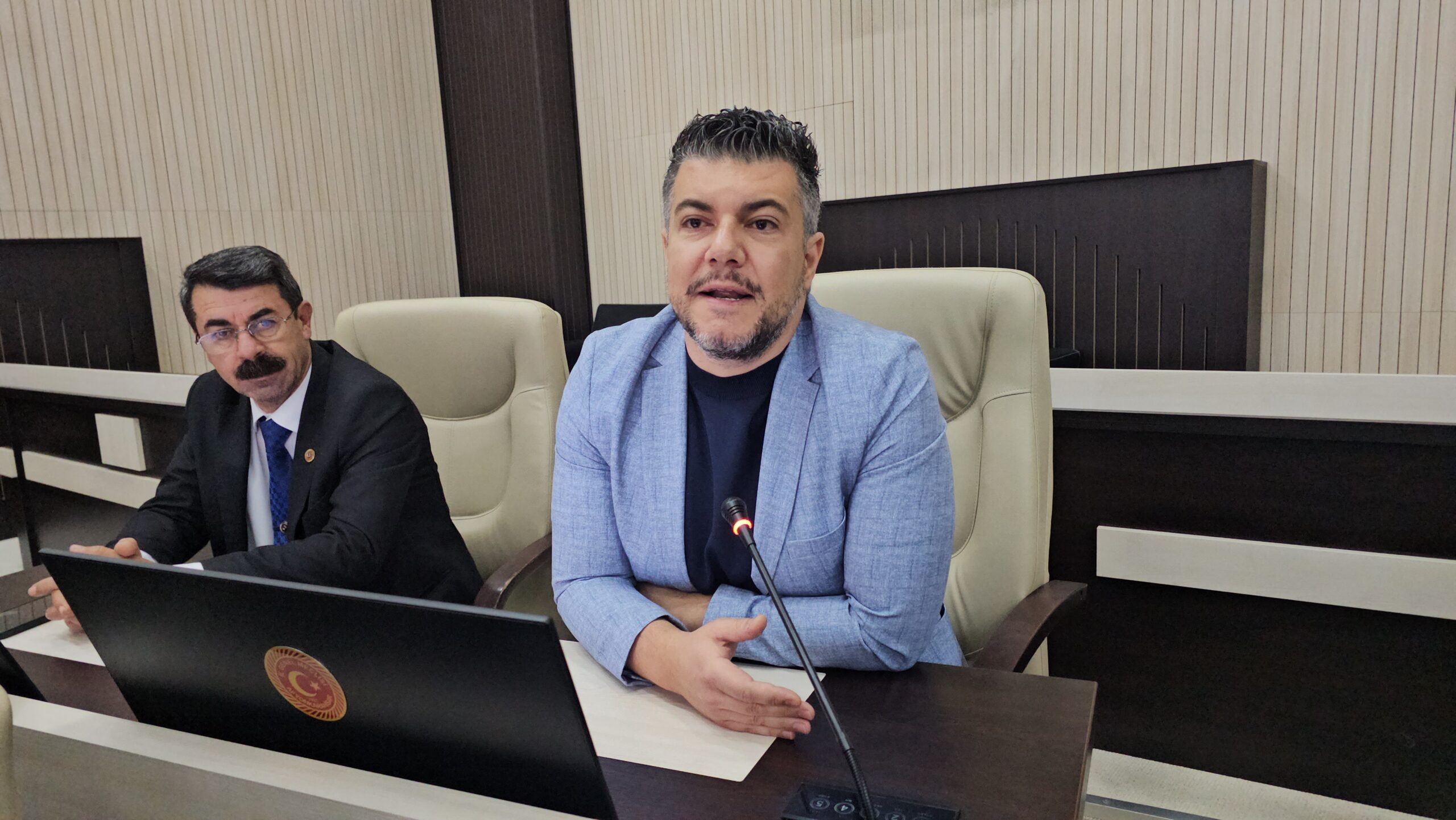 Afyonkarahisar İl Genel Meclisi’nin Kasım ayı toplantılarının 12. oturumunda konuşan