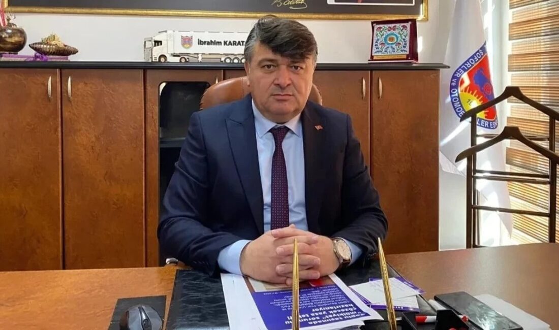 Afyonkarahisar Şoförler ve Otomobilciler Esnaf Odası Başkanı İbrahim Karataş, taşımacılık