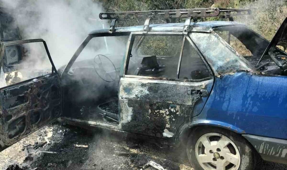 Kırşehir’de sabah saatlerinde Ankara-Kayseri karayolunda hareket halindeki bir otomobil, motor