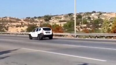 Mersin'de Tarsus-Adana-Gaziantep (TAG) otoyolunda durduktan sonra geri geri giden bir