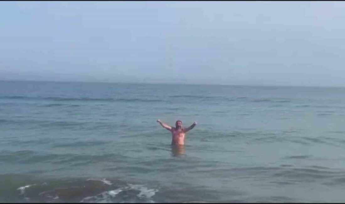 Samsun’un Atakum ilçesinde mevsim normallerinin üzerinde seyreden sıcak hava vatandaşları