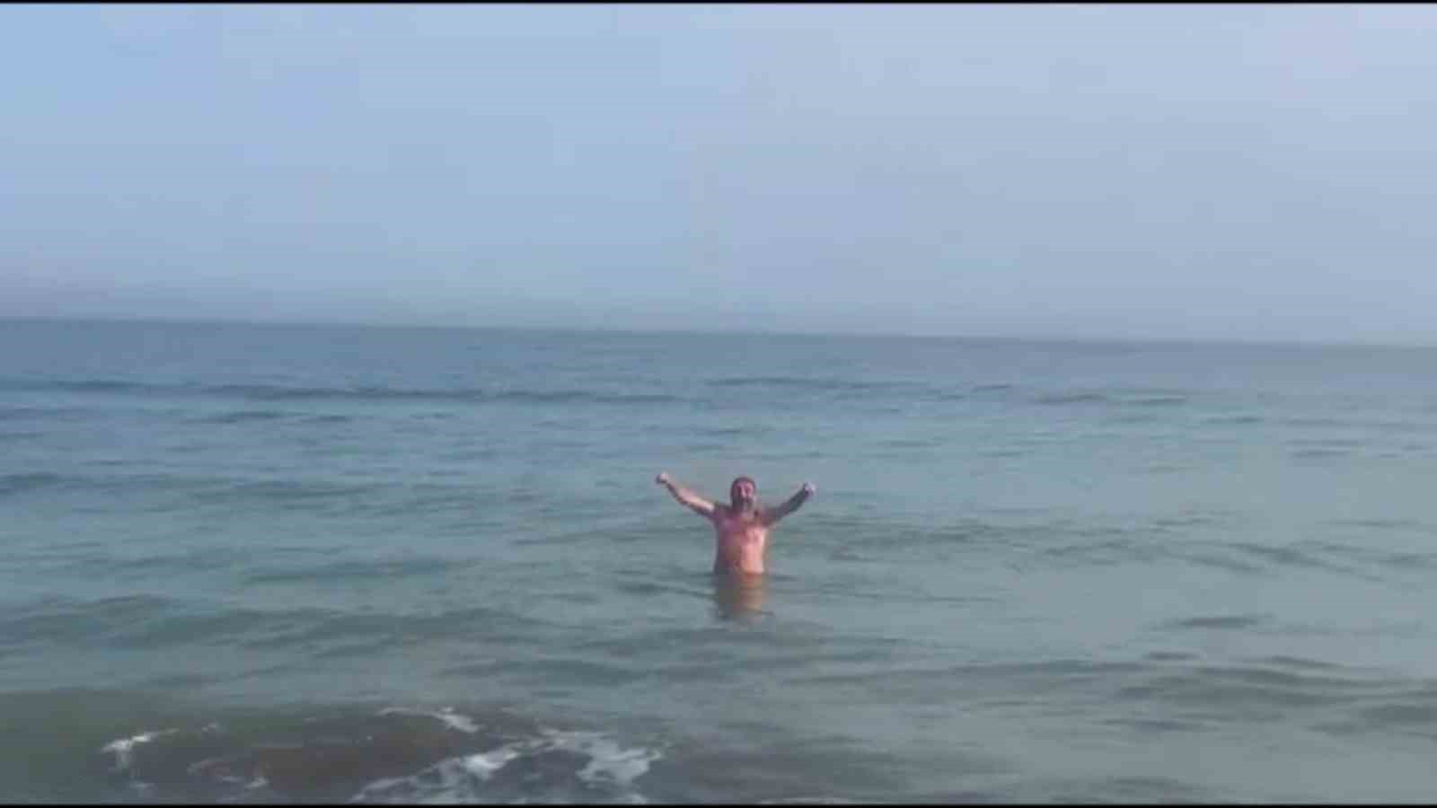 Samsun’un Atakum ilçesinde mevsim normallerinin üzerinde seyreden sıcak hava vatandaşları