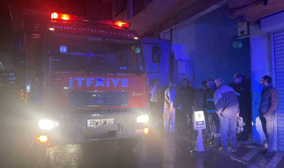 Sakarya’da Pamukova ilçesinde gece yarısı düşen yıldırım, dört katlı bir