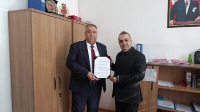 İYİ Parti Afyonkarahisar İl Başkanı Muhammet Mısırlıoğlu ve il yönetimi,