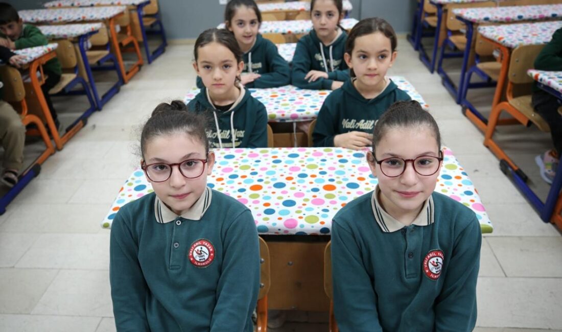 Muş’un Vali Adil Yazar İlkokulu, Türkiye’de nadir görülen bir öğrenci