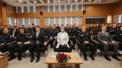 Toplantı İl Emniyet Müdürlüğü’nde düzenlendi