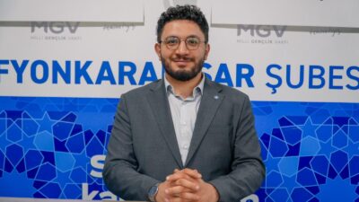 Anadolu Gençlik Derneği (AGD) Afyonkarahisar Şube Başkanı Av. Mevlüt Yeşil,