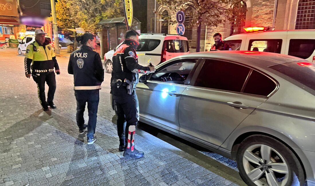 Afyonkarahisar İl Emniyet Müdürlüğü, suç ve suçluyla mücadele kapsamında Bolvadin