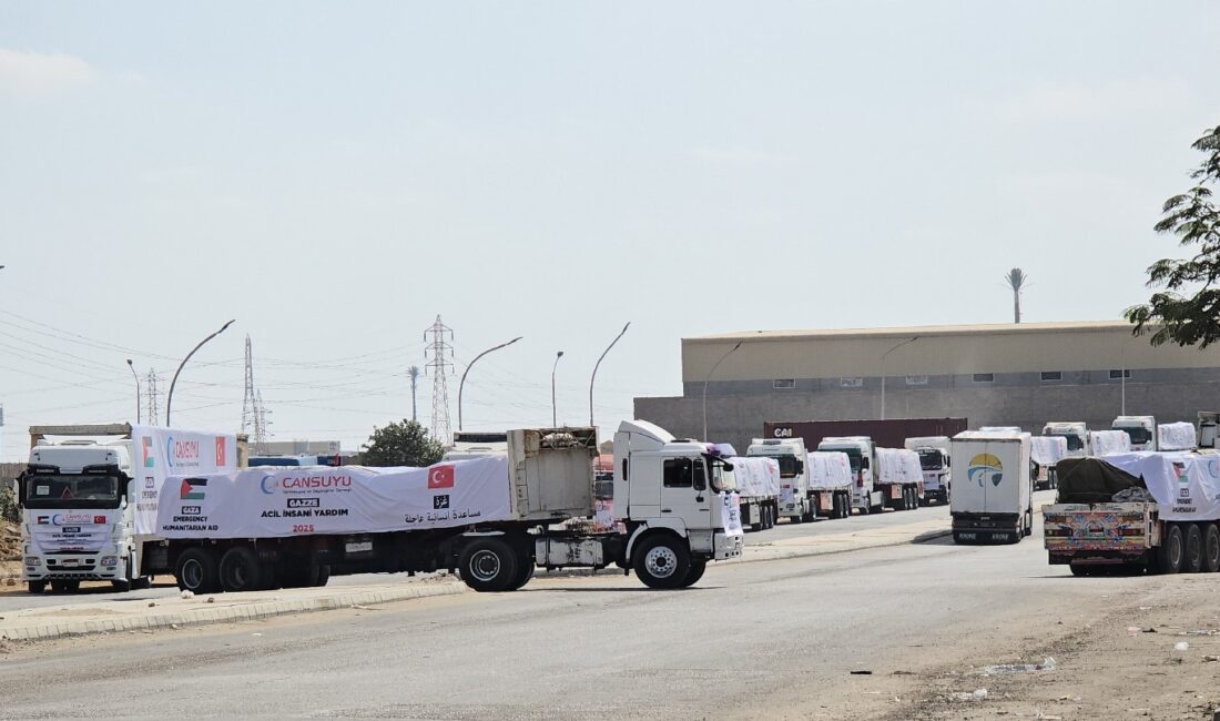 Cansuyu’nun Mısır’da yaptığı çalışmalar neticesinde 300 ton un, 100 ton
