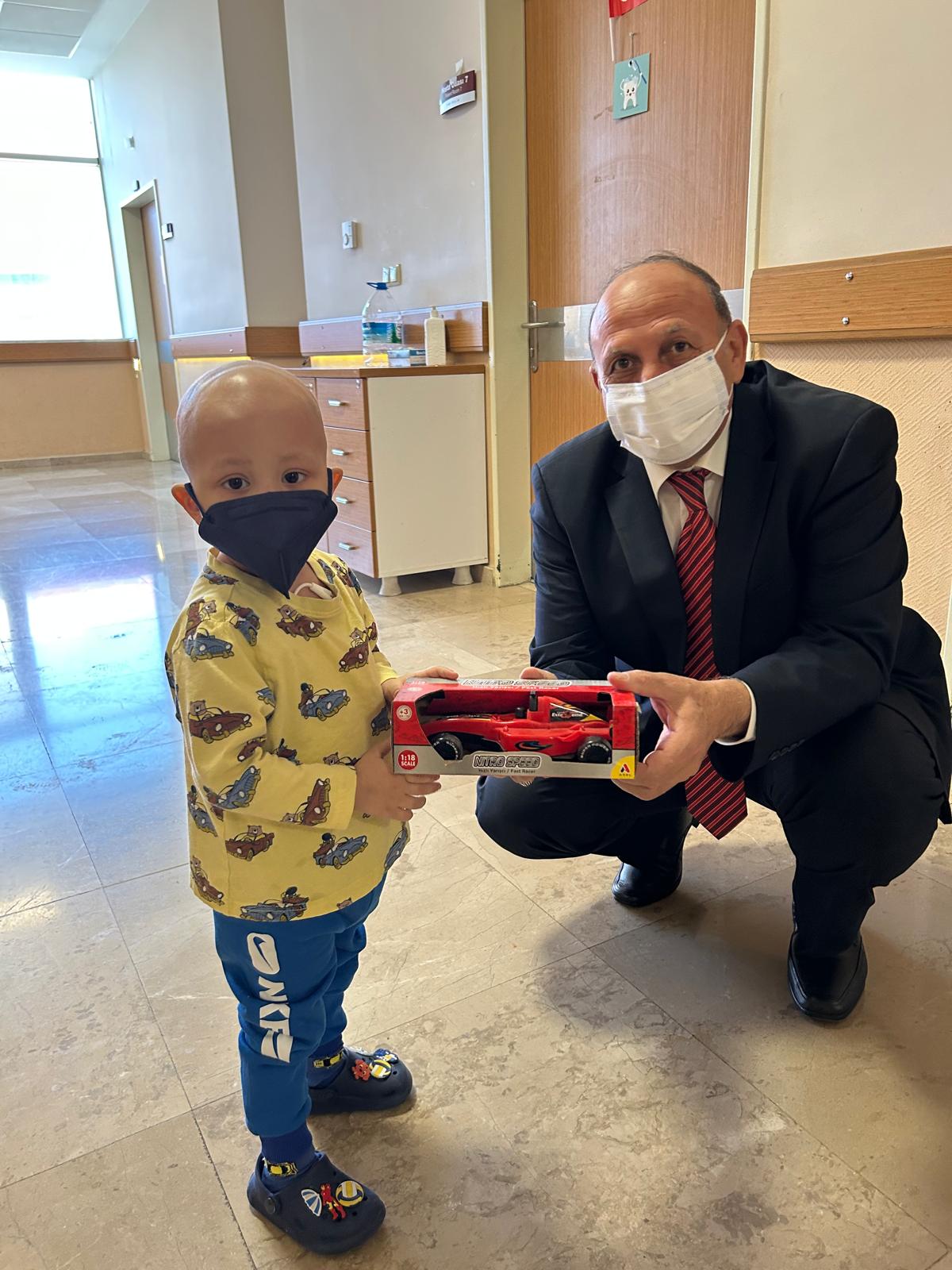 2-8 Kasım Lösemi Haftası kapsamında, minik yüreklere moral ve motivasyon