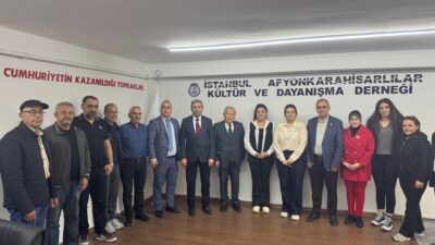 Toplantıya Türkiye İstanbul Afyonkarahisarlılar Platformu Kurucu Başkanı Seçkin Köse, İstanbul