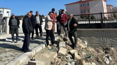 İscehisar’ın köylerini ziyaret eden Cumhuriyet Halk Partisi İl Genel Meclis