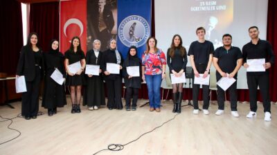 Afyon Kocatepe Üniversitesi (AKÜ) Eğitim Fakültesinde “24 Kasım Öğretmenler Günü