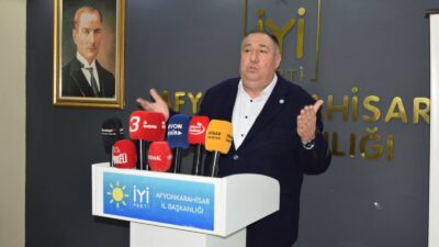 İYİ Parti Afyonkarahisar İl Başkanı Muhammet Mısırlıoğlu: Taşoluk madene teslim