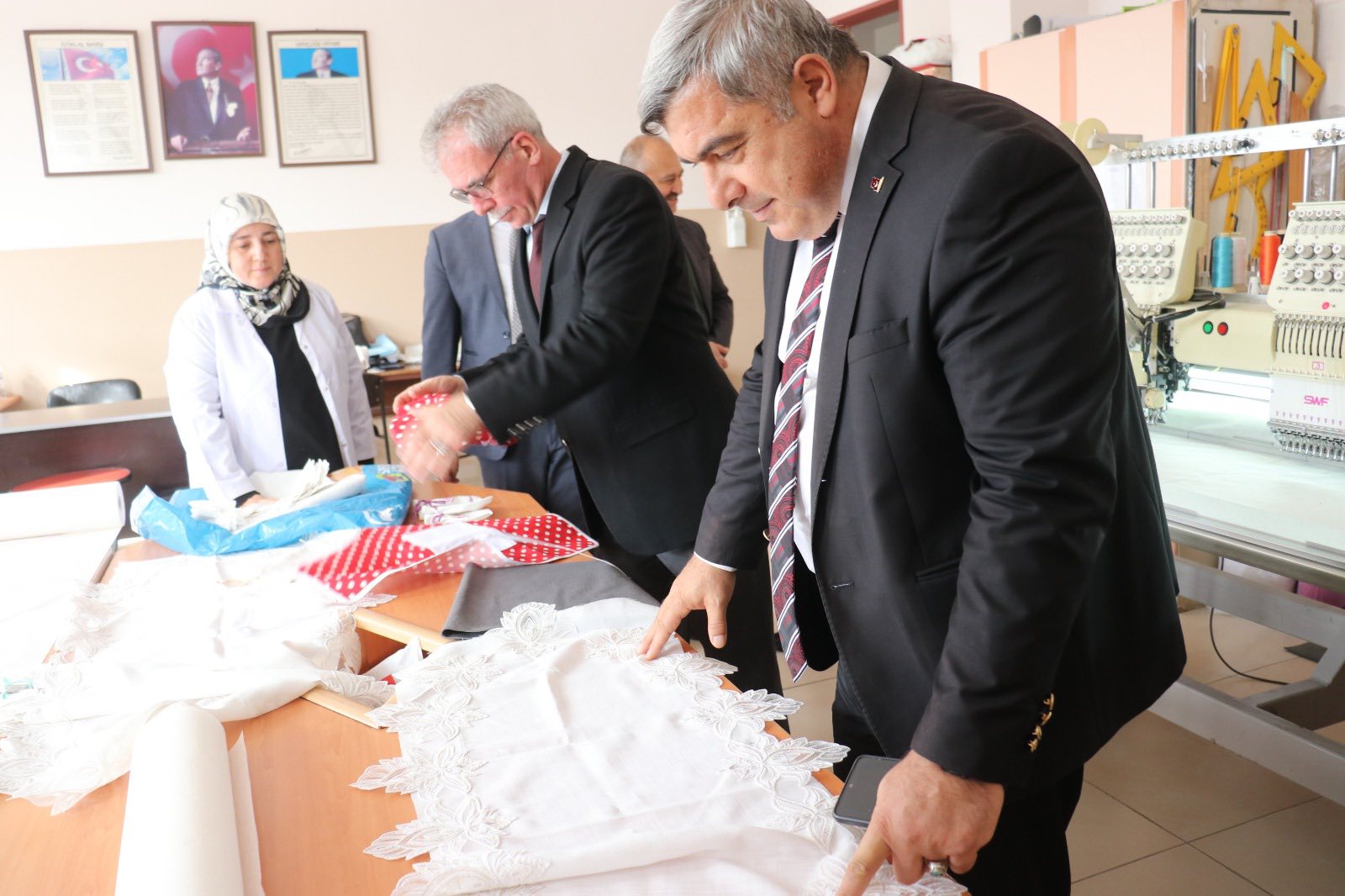 İl Milli Eğitim Müdürü Miraç Sünnetci, Zübeyde Hanım Kız Mesleki