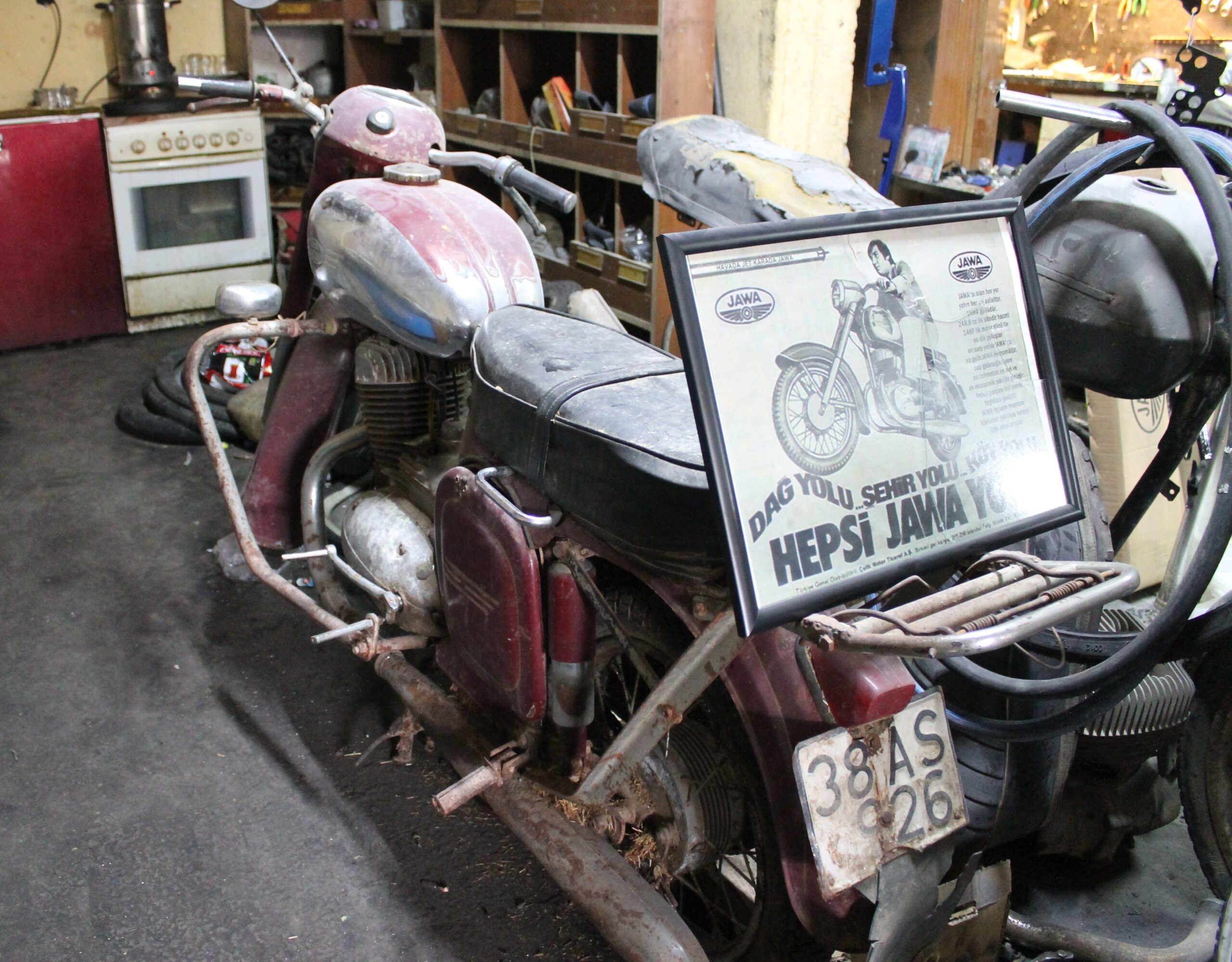 Türkiye'de uzun yıllar motosiklet tutkunlarının ilgisini çeken ve köyde, şehirde