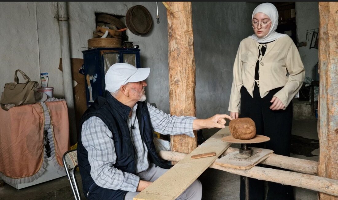 Kılandıras Testisi gün yüzüne çıkıyor Dumlupınar Bilsem öğrencileri Kübranur Başbunar,