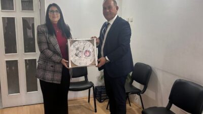 Türk Sağlık-Sen Afyonkarahisar Şube Başkanı Mehmet Ali Öztürk ve Yönetim