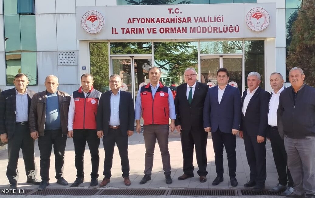 Bolvadin Belediye Başkanı Derviş Aynacı, Türkiye Süt Üreticileri Birliği Genel