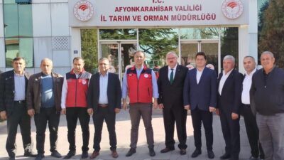 Bolvadin Belediye Başkanı Derviş Aynacı, Türkiye Süt Üreticileri Birliği Genel