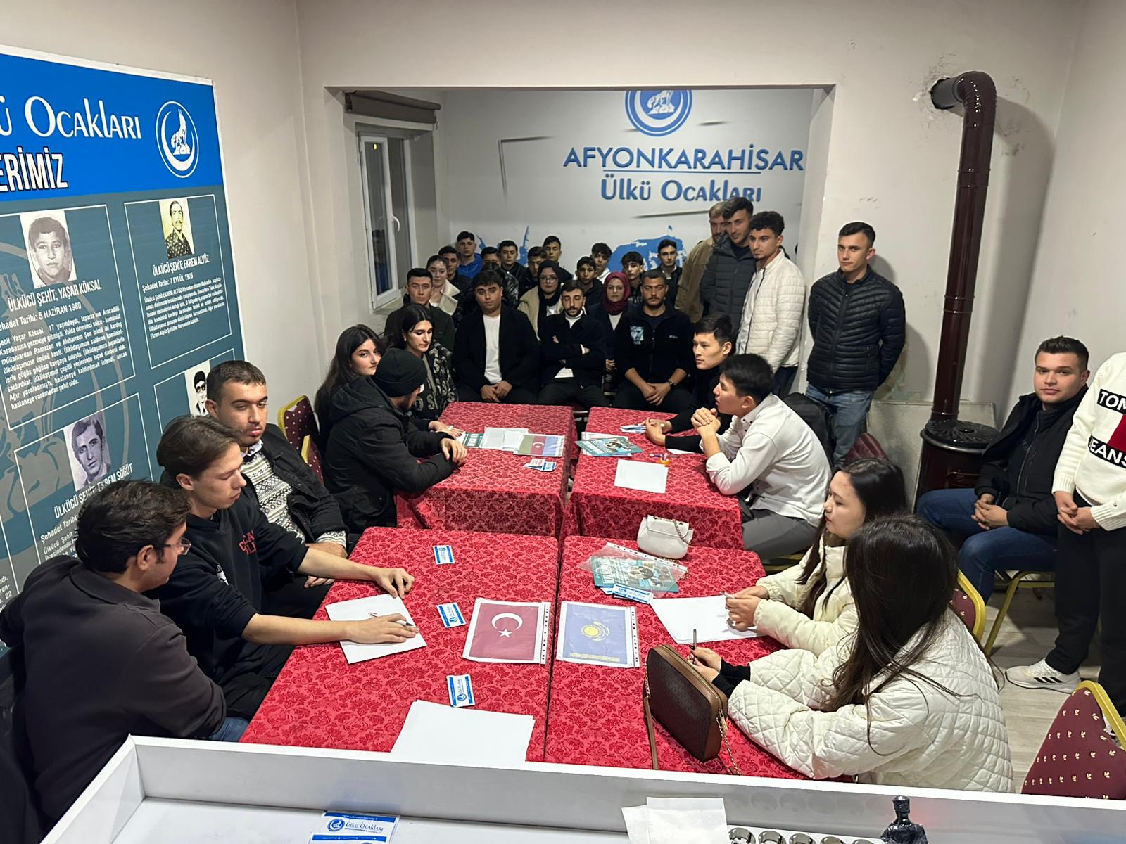 Afyonkarahisar Ülkü Ocakları, Türk Dünyası ve Türk Tarihi konuları çerçevesinde