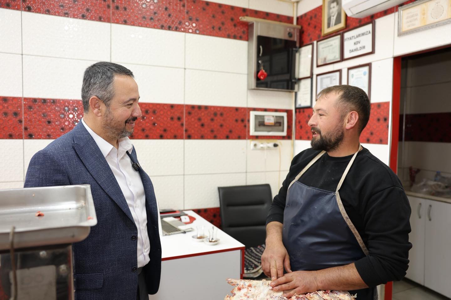 Sandıklı Belediye Başkanı Adnan Öztaş, Belediye Meclis Üyesi Hakan Sarısayın