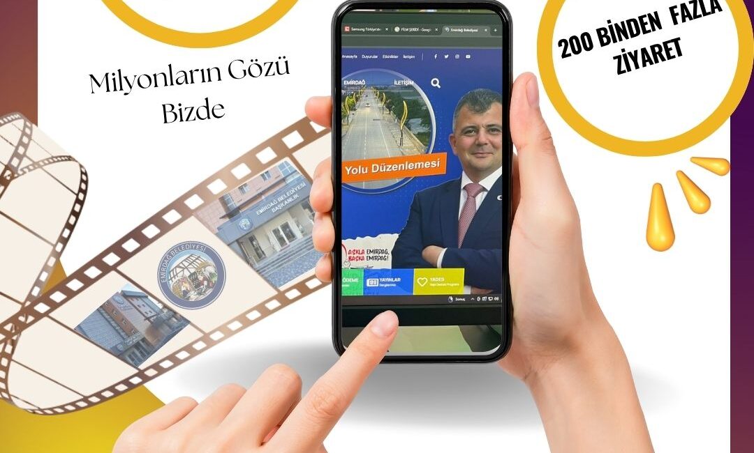 Emirdağ Belediyesi’nin resmi internet sitesi www.emirdag.bel.tr, dijital alanda önemli bir