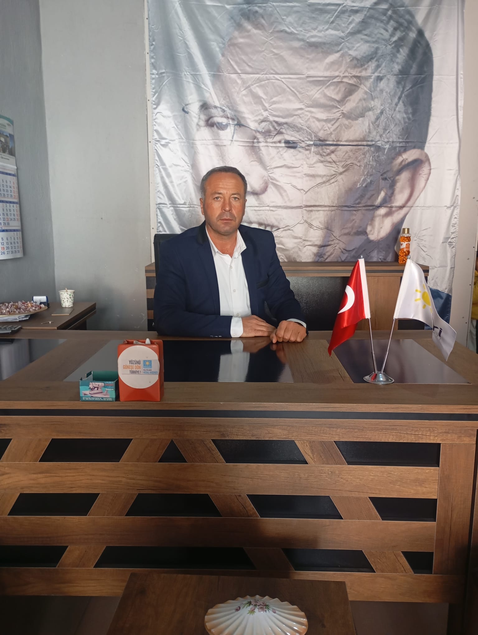 İYİ Parti Sinanpaşa İlçe Başkanı Mustafa Yoldaş, Taşoluk’ta yaşananlara tepki